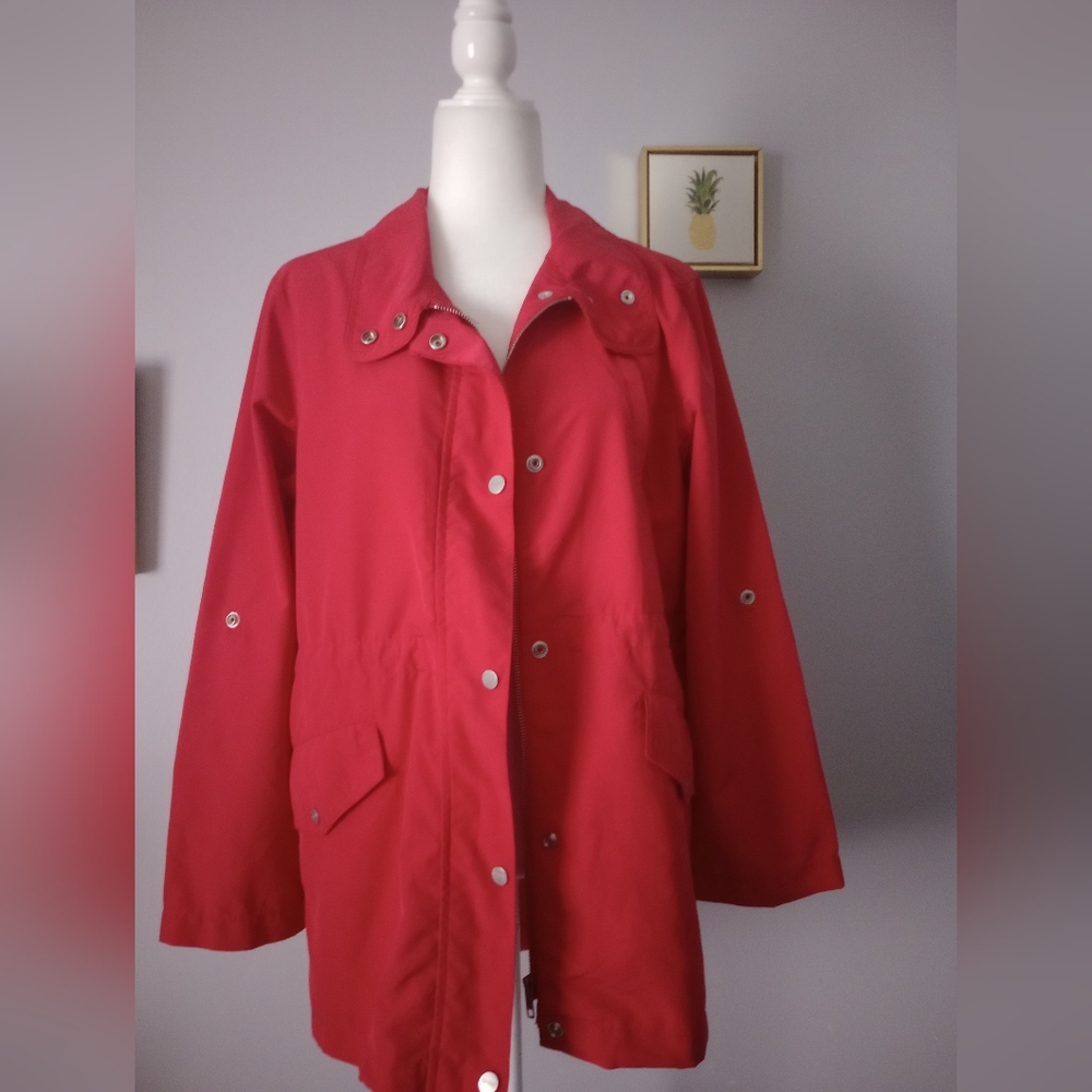 Jacket Sanctuary  Women Size S color coral Zipper Pocket Good condition
